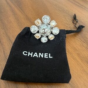 CHANEL Vintage 2012 CC Cocktail Ring